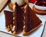 Foto langkah ke 8 dari resep Cheese Caffee Toast Dan Air Nabeez.