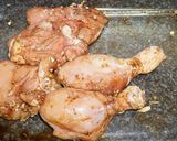A picture of step 1 of Orange Chicken.
