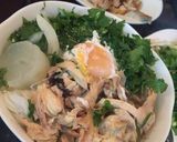 Hình bước làm 8 của món Phở gà rán