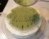 Hình bước làm 11 của món Matcha crepe cake😋 (Bánh matcha ngàn lớp)