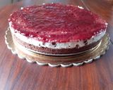 Foto del passaggio 6 della ricetta Cheesecake Foresta Nera 🍒🍒 🍫 🍫