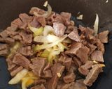 Foto langkah ke 4 dari resep Daging Sapi Lada Hitam.