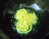 A picture of step 5 of Jalebi.