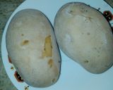 A picture of step 2 of Ragra chana chat.