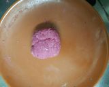 A picture of step 3 of Pink Paneer Jamun.