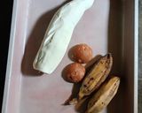 Foto langkah ke 1 dari resep Pisang Kukus Selimut Singkong.