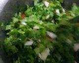 A picture of step 4 of Patoun waali Shaljum (Turnip with leaves).