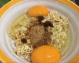 รูปขั้นตอนการทำที่ 4 ของ ไข่เจียวมาม่าต้มยำ
