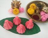 Strawberry Coconut Modak recipe step 7 photo