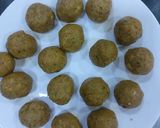 A picture of step 3 of Chicken kofta.
