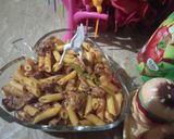 A picture of step 8 of Spicy penne arrabiata.