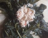 Foto langkah ke 5 dari resep Buntil daun singkong dan daun pepaya.