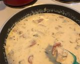 Foto langkah ke 4 dari resep Creamy fusilli carbonara.