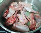 Foto del paso 1 de la receta: Conejo con verduras pochadas