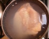 Foto del paso 1 de la receta: Pollo a la king con salsa bechamel