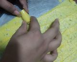 A picture of step 4 of Khandvi.