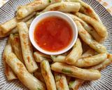Foto langkah ke 7 dari resep Otak otak tenggiri panggang teflon.
