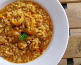 Foto del paso 7 de la receta: Arroz caldoso de calamares