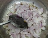 A picture of step 1 of Chival ki bhaji.