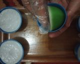 Foto langkah ke 10 dari resep Kue talam tepung beras pandan.