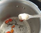 A picture of step 2 of Spicy Tangy Moong Khatta Mag Without Onions And Garlic In Cooker.