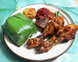 Foto langkah ke 3 dari resep Ayam Bakar Bumbu Bacem (Menu Diet Minyak) "abaikan masakan lain yang berminyak pada foto ini".