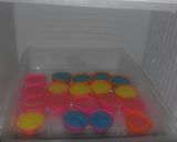 Foto langkah ke 7 dari resep Puding Kaca Mawar.