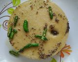 मिंट गार्लिक फ्लेवर्ड ढोकला (Mint garlic flavoured dhokla recipe in Hindi) रेसिपी चरण 7 फोटो