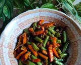 Foto langkah ke 6 dari resep Tumis asem - asem buncis wortel.