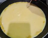 Foto langkah ke 4 dari resep Pie Susu Teflon 1 Telur.