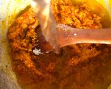 A picture of step 2 of Egusi soup.