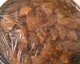 A picture of step 2 of Rice Noodles with Chicken, Peanut Sauce, and Lime.