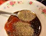 Foto langkah ke 1 dari resep Spaghetti with blackpaper sauce.