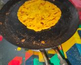 A picture of step 4 of मक्का रोटी सरसो का साग.