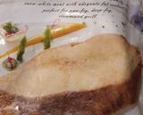 A picture of step 1 of Steam Halibut.