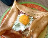 Une image de l'étape 5 de Crêpe œuf/jambon/fromage au Cook Expert.