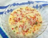 A picture of step 5 of Mixed fruit custard.