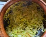 A picture of step 2 of Bandhakopi’r Ghonto Thakurbari style.