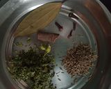 A picture of step 2 of Palak paneer.