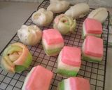 Foto langkah ke 8 dari resep Bakpao Lapis Selai Stroberi.
