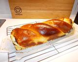 Fonott csíkos kalács recept fázis 5 fotója