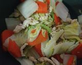 รูปขั้นตอนการทำที่ 6 ของ ไก่ผัดผักกาด (คลีน)