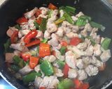 Foto del paso 2 de la receta Fideos con solomillo de cerdo y setas
