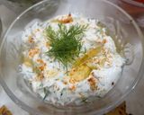 A picture of step 7 of Tzatziki Sauce.