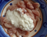 A picture of step 1 of Chicken shawarma.
