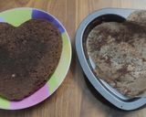 ஹார்ட் சாக்லேட் பனானா கேக் (Heart chocolate banana cake recipe in tamil) 💖🍌🍰 ரெசிபி ஸ்டேப் 8 புகைப்படம்