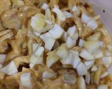 A picture of step 1 of Onion pakora.