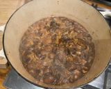 A picture of step 5 of Mushroom and ale pie.