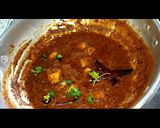 A picture of step 5 of Paneer Masala.