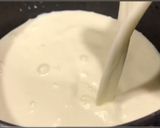A picture of step 1 of Rose Milk with Gond Katira and Sabja Seeds.